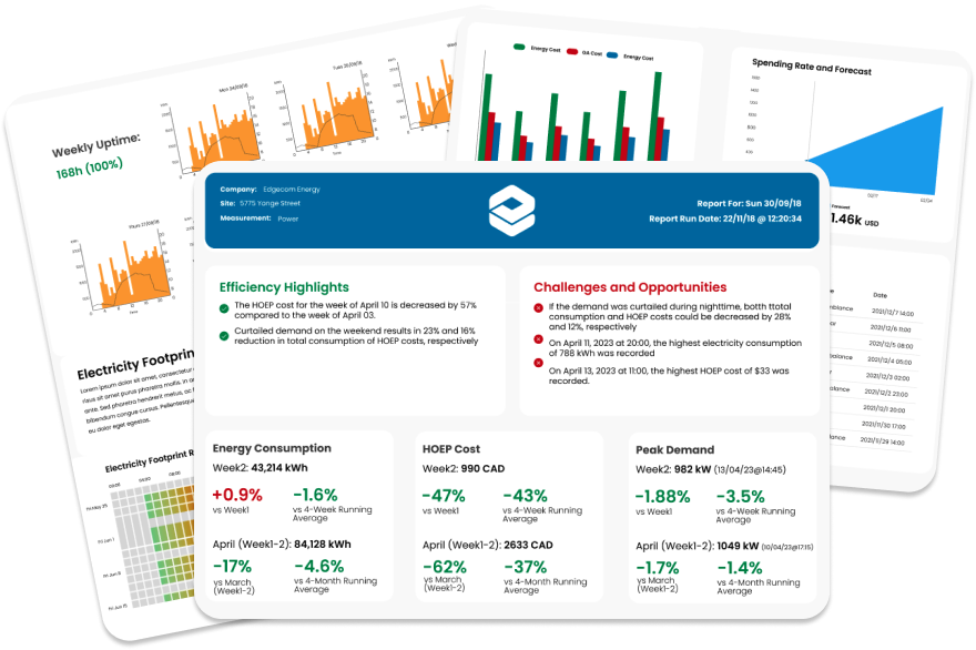 dataTrack report mockup