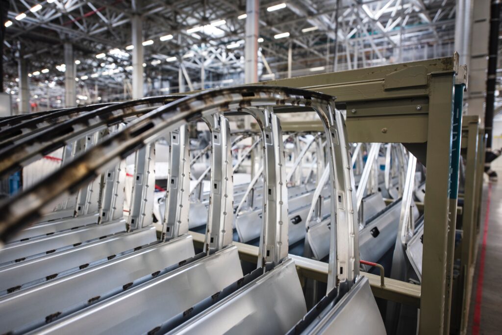 Image of an auto factory