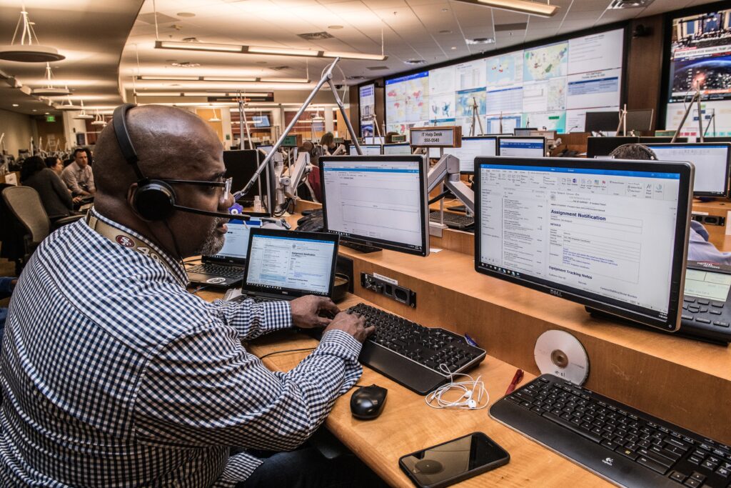 Image of an operational center