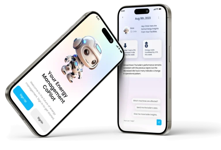 CoPilot Mockup - Two iPhones