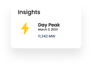 Day Peak Insight Card