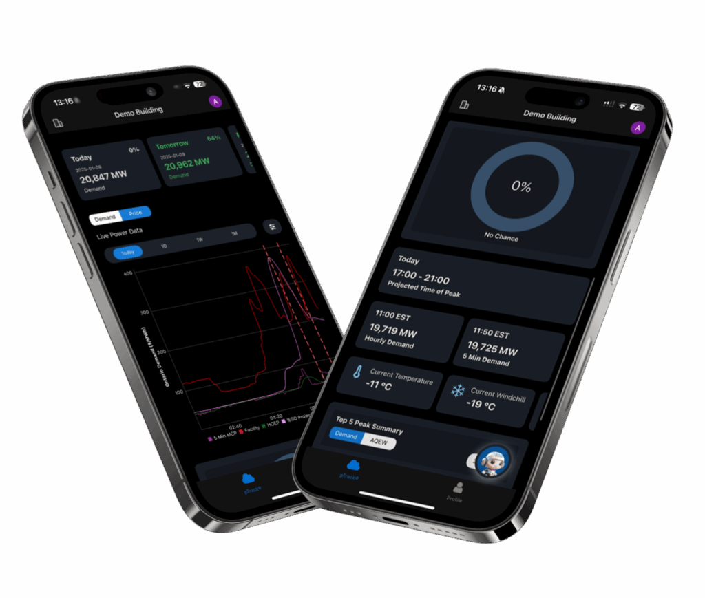 pTrack mobile app