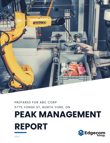 Peak Management Report Cover Peak Management Report Cover